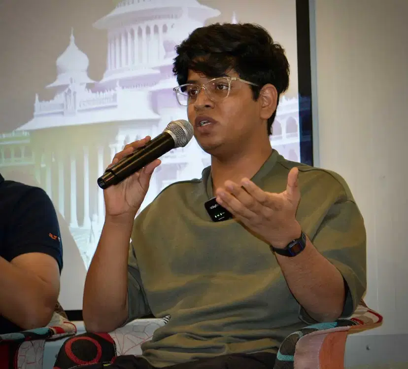 Speaker at the Dojima Bengaluru event.