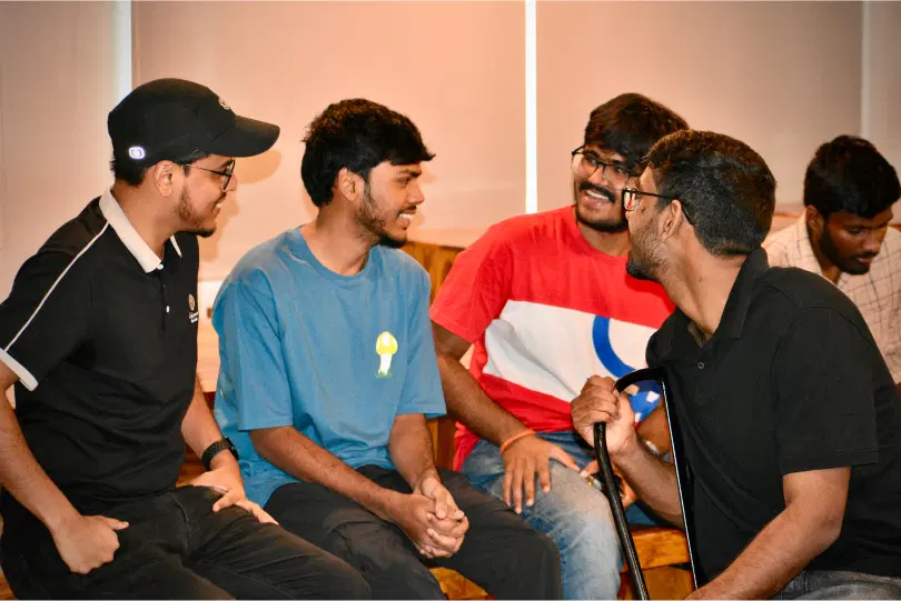 Workshop at the Dojima Hyderabad event.